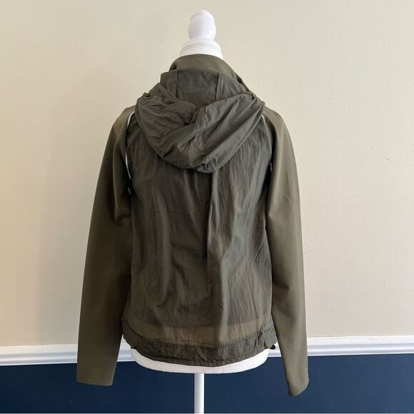 Outdoor Voices Frostknit Pullover Hoodie in Olive Green NEW Size Small - Picture 8 of 13